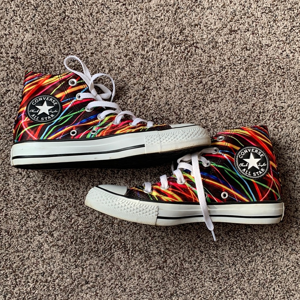 Multicolor Converse high top